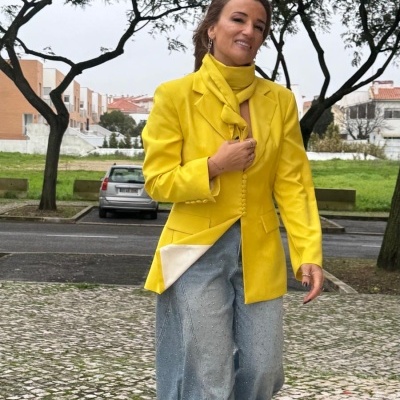 Blazer EN TUS MANOS (LUMINA) - amarelo