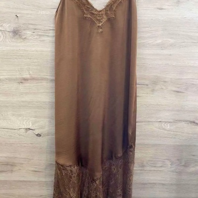 Vestido ROSALÍA - caramelo