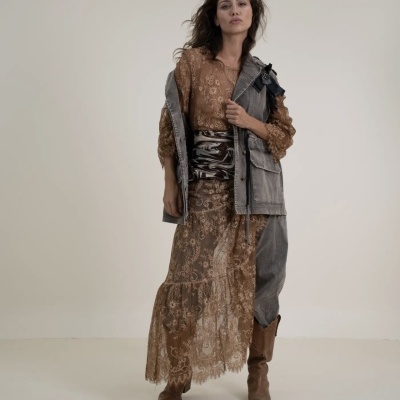 Vestido DIME TÚ - camel