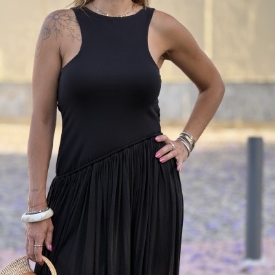 Vestido NO SE NOTA (LUMINA) - preto