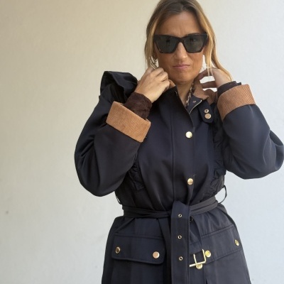 Gabardina SEÑORITA - azul
