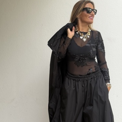 Body BELLA - preto