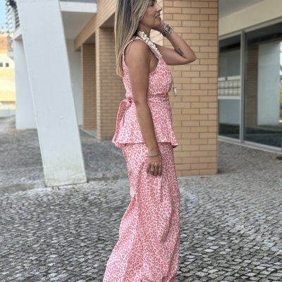 Calças ENTONCES - salmão