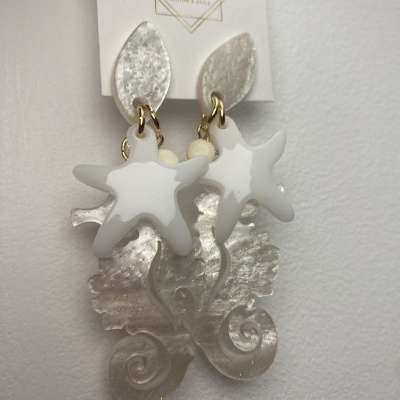 Brincos CAVALLITO - brancos