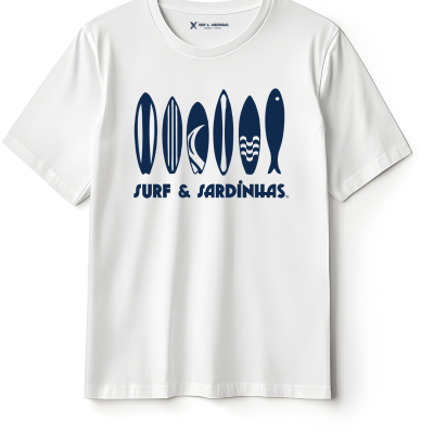 T-shirt Surf & Sardinhas