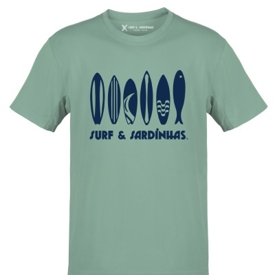 T-shirt Surf & Sardinhas