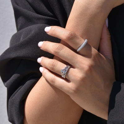 Anel SweetLove com Coroa