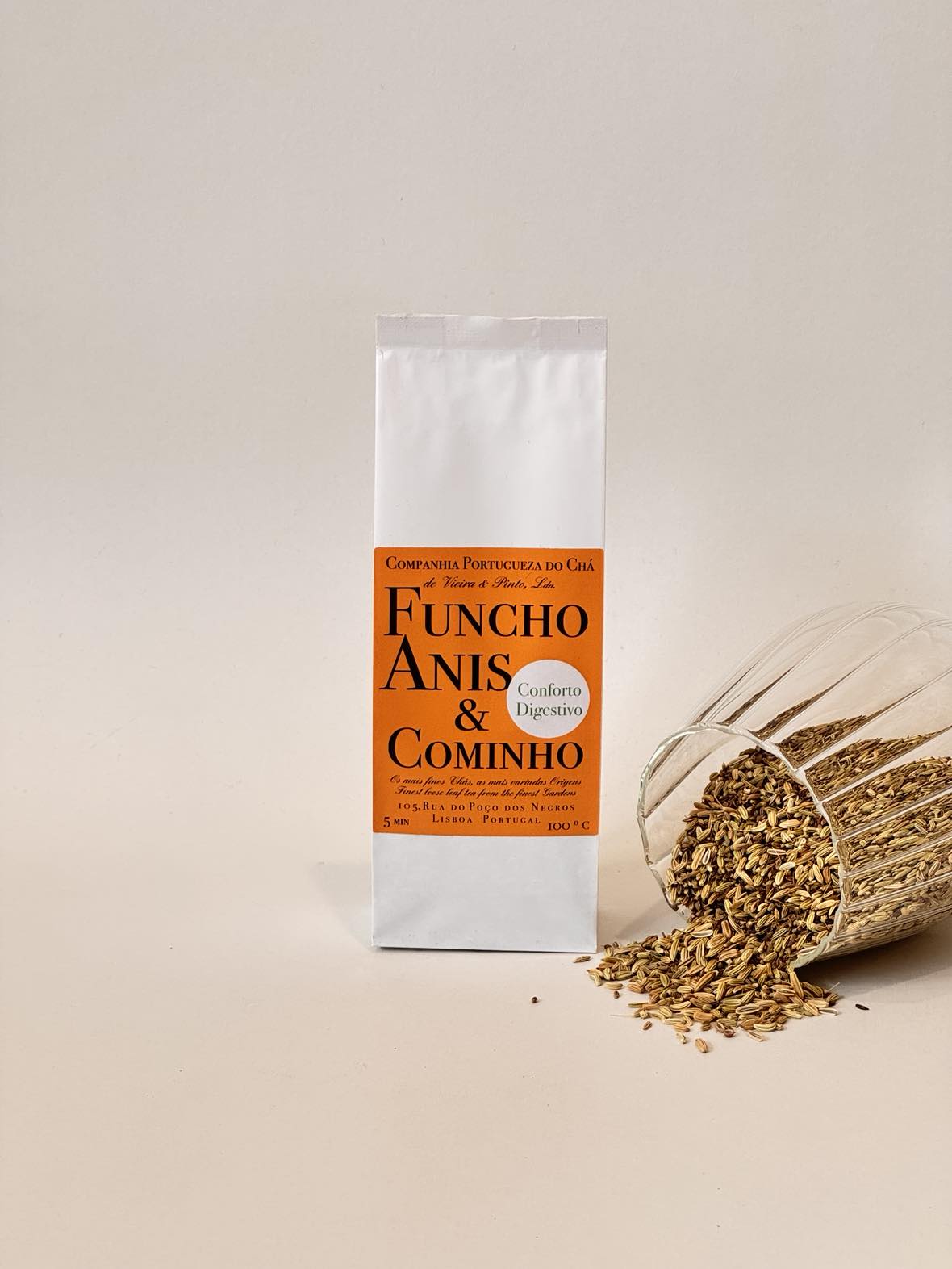 FUNCHO, ANIS E COMINHO - Conforto Digestivo