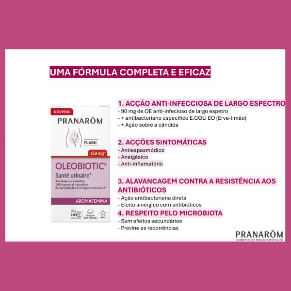 CISTISTE/INFEÇÃO URINÁRIA - Conforto Urinário