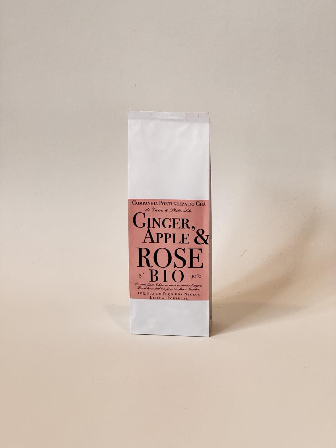 GENGIBRE, MAÇÃ E ROSAS - BIO