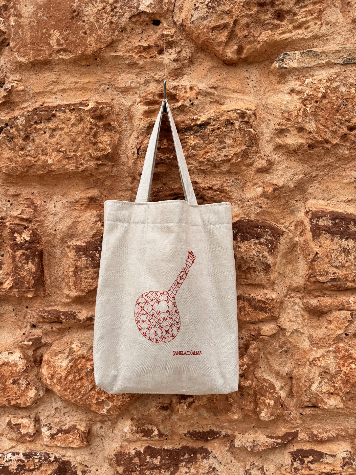 TOTE BAG côr natural - Guitarra Portuguesa