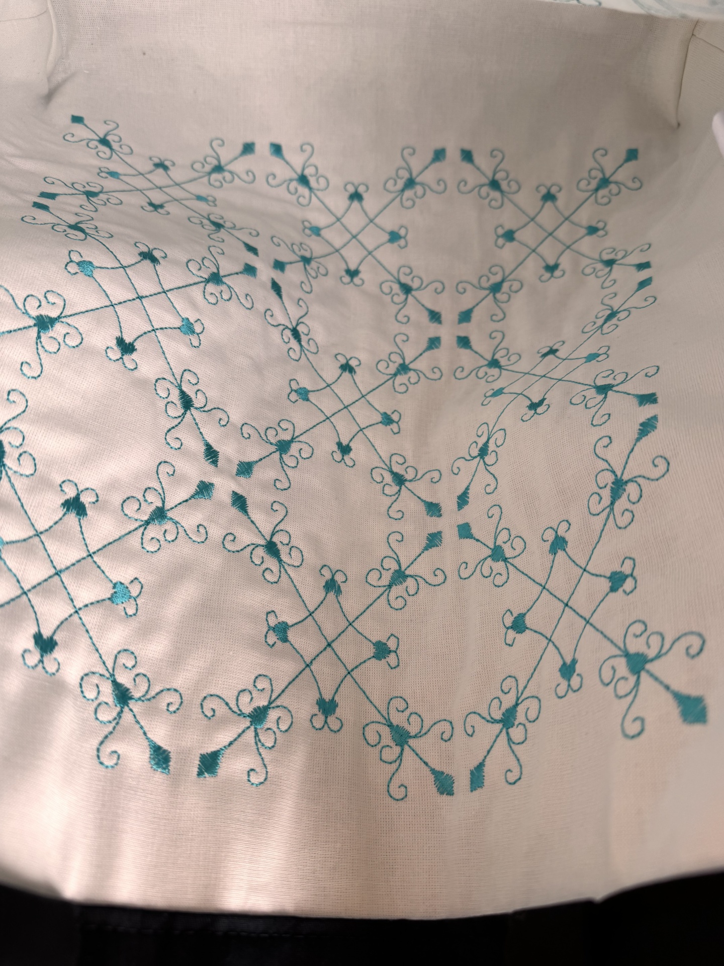 TOTE BAG côr preta - Guitarra Portuguesa Turquesa