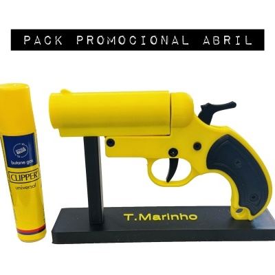 Pack Promocional Abril - Isqueiro Pistola Clipper