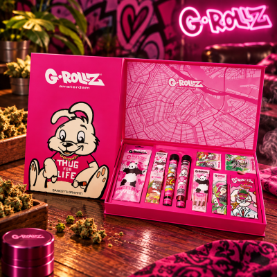 Gift PInk Box G-Rollz Banksy’s Graffiti | Conjunto Premium