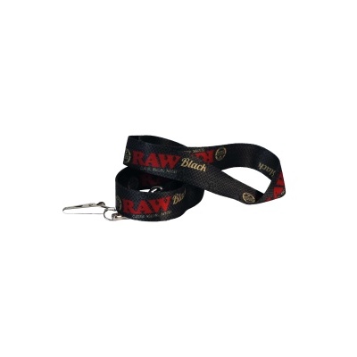 Fita RAW Lanyard Preta
