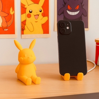 Suporte Telemóvel Pikachu