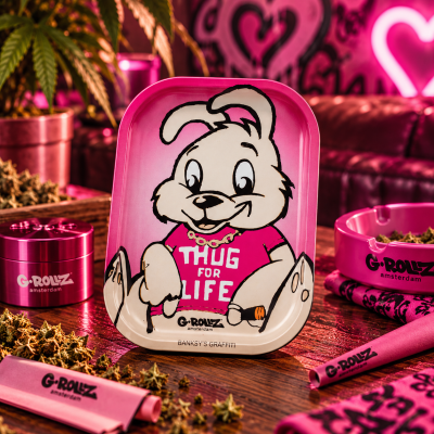 Tabuleiro G-Rollz Bansky´s Graffiti "Thug For Life"