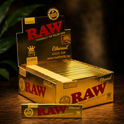 Mortalhas RAW Ethereal Slim King Size