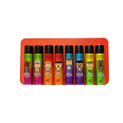 Coleção 8 Isqueiros Clipper Strangers Things Baby