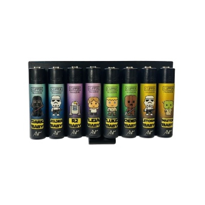 Coleção 8 Isqueiros Clipper Star Wars Baby