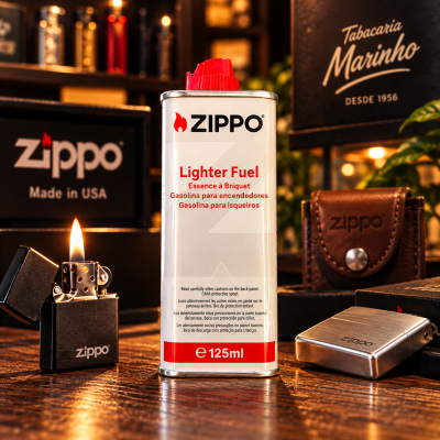 Gasolina Zippo 125ml – Combustível para Isqueiros Zippo