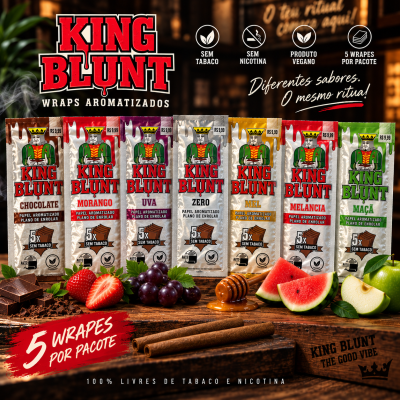 King Blunt – Wraps Aromatizados