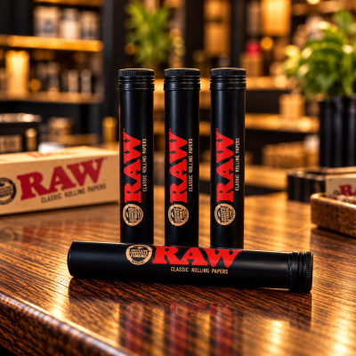 Tubo de Alumínio RAW Preto