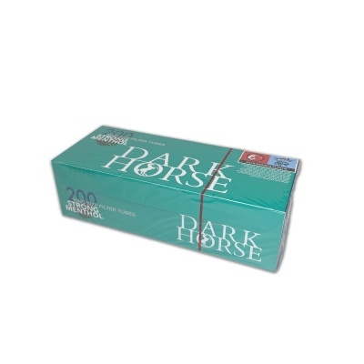 Tubos Dark Horse Mentol Pack 5 Embalagens