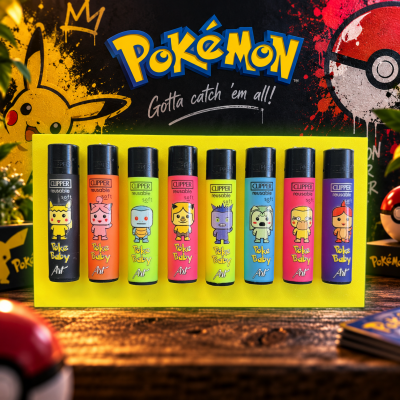 Clipper Poke Baby – Coleção 8 Isqueiros