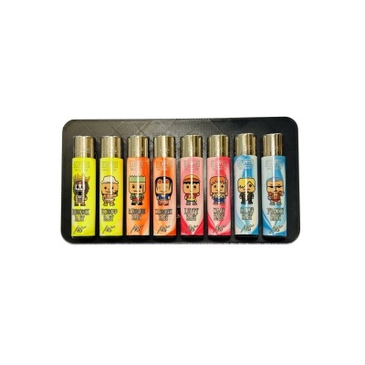 Coleção 8 Isqueiros Clipper One Piece