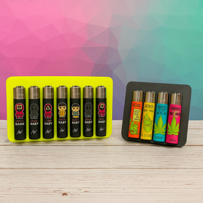 Expositor 3D exclusivo Isqueiros Clipper