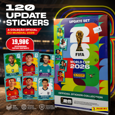 Panini FIFA World Cup 2026 – Update Set (120 Cromos)