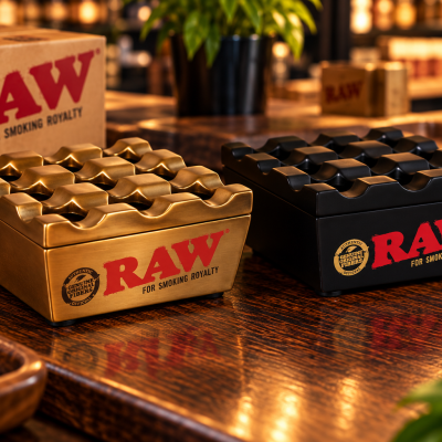 Cinzeiro RAW Regal em Metal