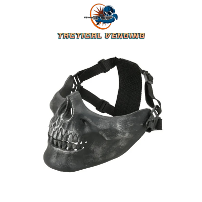 Máscara Caveira Prateada