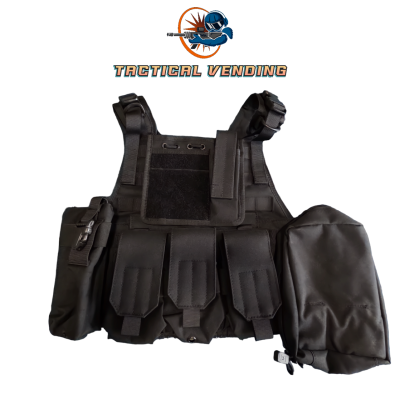 Colete Táctico Preto