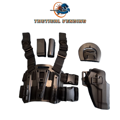 Coldre Perna de Plataforma M92 Preto