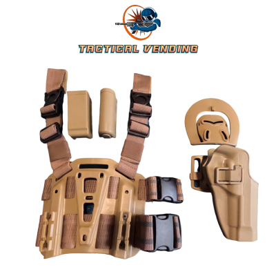 Coldre Perna de Plataforma M92 Tan