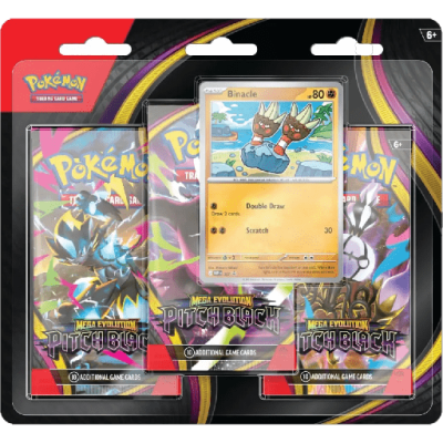 Pokémon: Pitch Black 3 Pack Blister