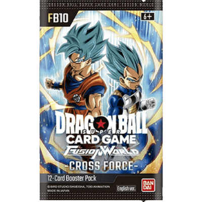 DragonBall Super Card Game - Fusion World (FB10) Cross Force Booster - EN