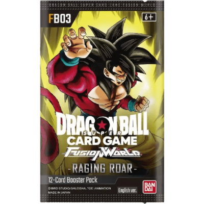 DragonBall Super Card Game - Fusion World (FB03) Raging Roar Booster - EN