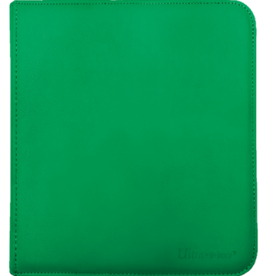 UP - 12-Pocket Zippered PRO-Binder: Green [Vivid]