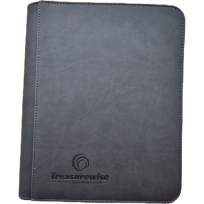 TreasureWise - WiseGuard Mini Zip Toploader Binder 4 (112 cards)