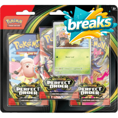 Pokémon: Perfect Order 3-Pack Blister- Chikorita