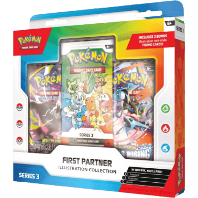 Pokémon: First Partner Illustration Collections - Series 3
