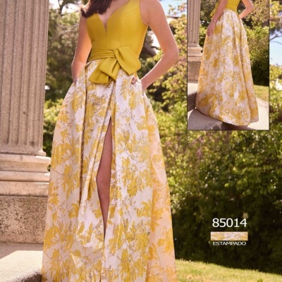 X&M - VESTIDO ESTAMPADO