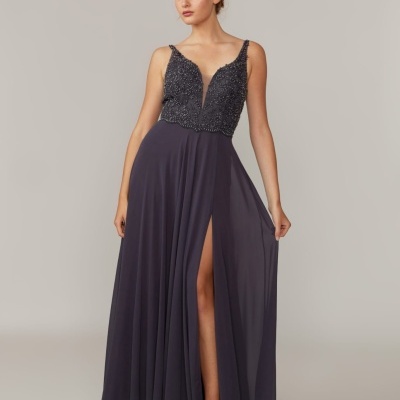 FASHION NEW YORK - VESTIDO COM RENDA E BRILHOS