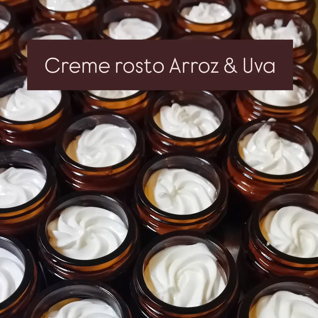 Creme Rosto Arroz & Uva ( Niacinamida 5%) Creme Rosto Arroz & Uva ( Niacinamida 5%)