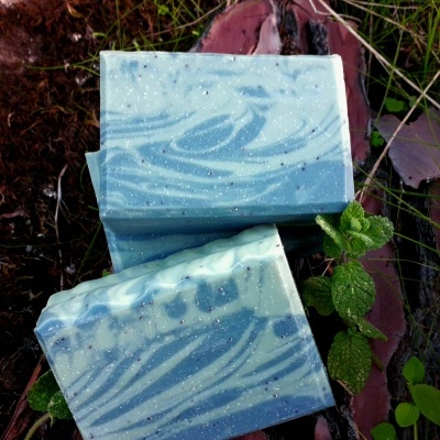 Sabão esfoliante Menta