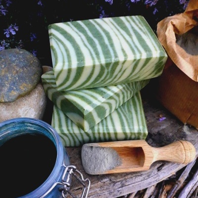 Sabão de Argila Verde e Menta