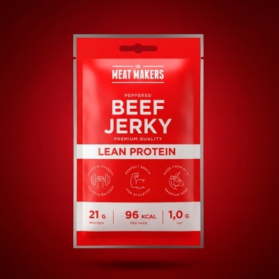 PEPPERED | SPORT BEEF JERKY 40g